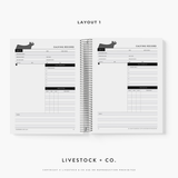 Barn Bible™ Breeding & Calving Record Planner