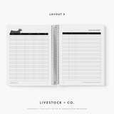 Barn Bible™ Breeding & Calving Record Planner