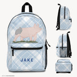 Custom Made Backpack - Signature Patterns Stock Show Livestock - Livestock & Co. Boutique