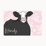 Custom Made Desk Mouse & Keyboard Mat - SIgnature Patterns Stock Show Livestock - Livestock & Co. Boutique