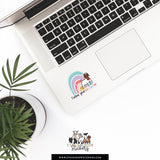 Custom Made Follow Your Rainbow Livestock Stickers Stock Show Livestock - Livestock & Co. Boutique