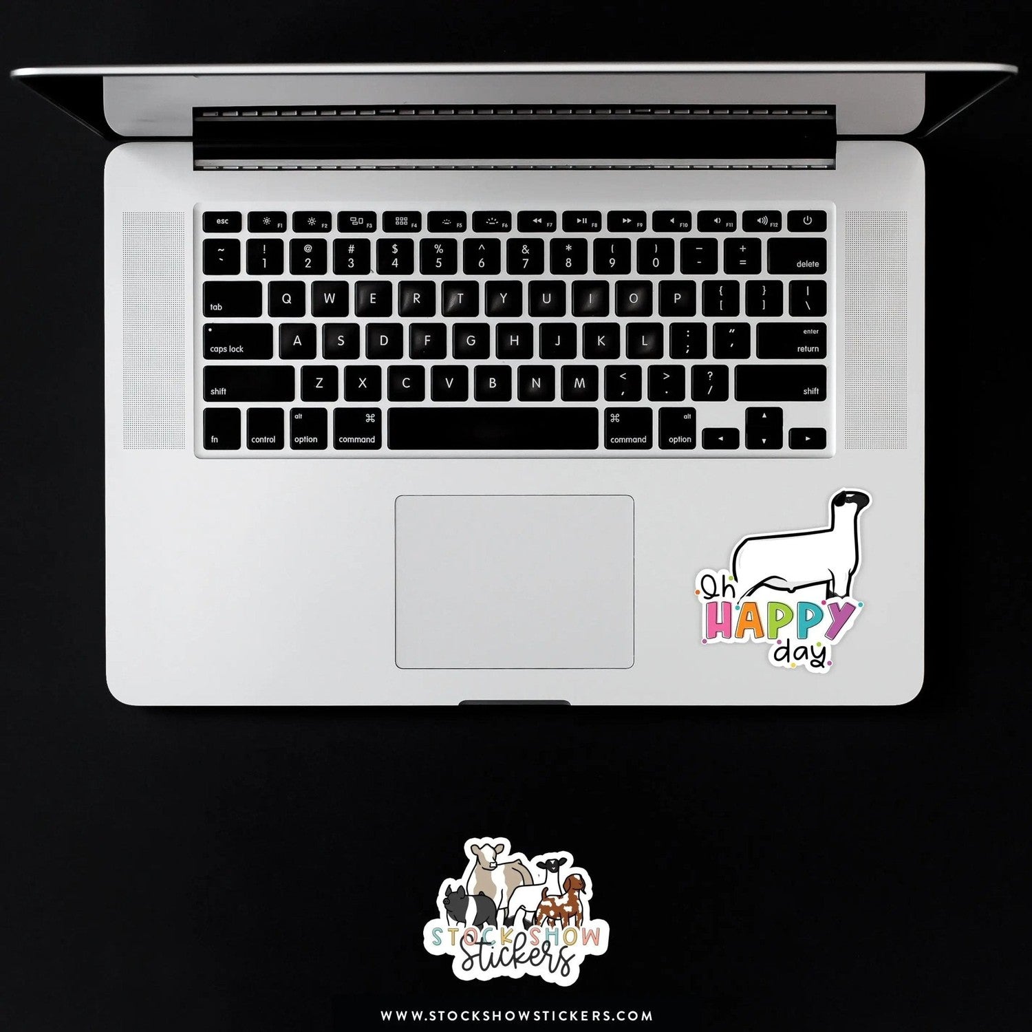 Custom Made Oh Happy Day Livestock Stickers Stock Show Livestock - Livestock & Co. Boutique