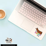 Custom Made Oh Happy Day Livestock Stickers Stock Show Livestock - Livestock & Co. Boutique