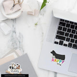 Custom Made Oh Happy Day Livestock Stickers Stock Show Livestock - Livestock & Co. Boutique