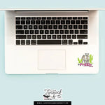 Custom Made Prickly Livestock Stickers Stock Show Livestock - Livestock & Co. Boutique