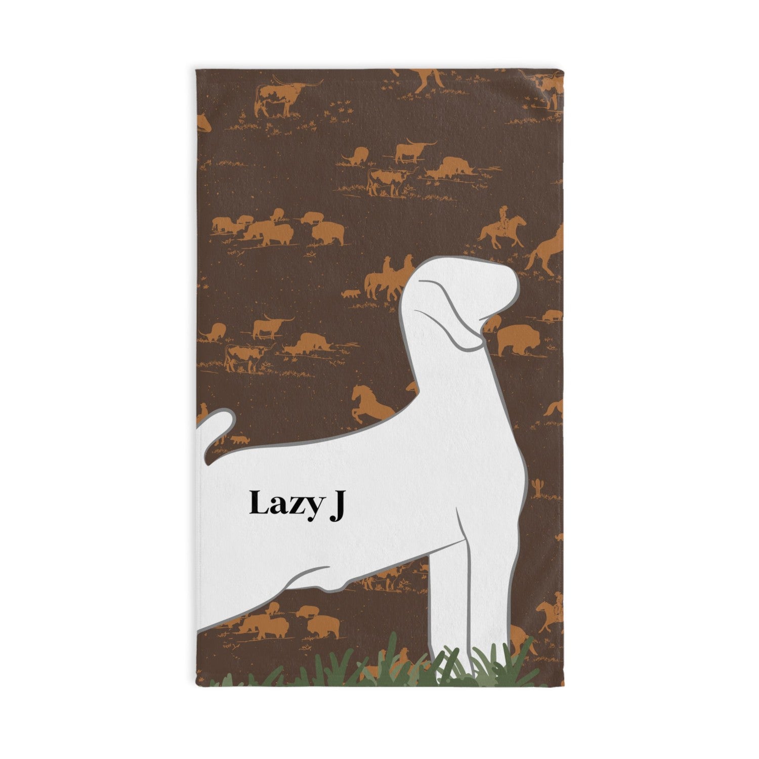 Custom Made Show Towel - Signature Print Stock Show Livestock - Livestock & Co. Boutique