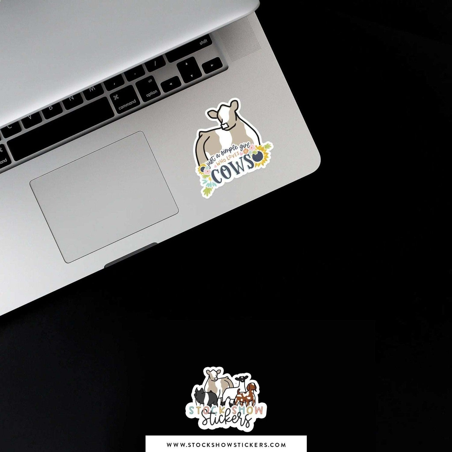 Custom Made Simple Girl Livestock Stickers Stock Show Livestock - Livestock & Co. Boutique