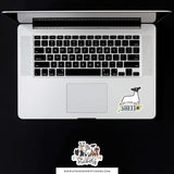 Custom Made Simple Girl Livestock Stickers Stock Show Livestock - Livestock & Co. Boutique