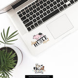 Custom Made Stay Humble Hustle Hard Livestock Stickers Stock Show Livestock - Livestock & Co. Boutique