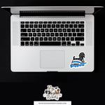 Custom Made Thin Blue Line Support Livestock Stickers Stock Show Livestock - Livestock & Co. Boutique