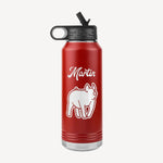 Custom Made Water Bottle - 32oz Stock Show Livestock - Livestock & Co. Boutique