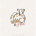 Custom Made Wild & Free Livestock Stickers Stock Show Livestock - Livestock & Co. Boutique