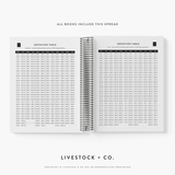 Barn Bible™ Breeding & Calving Record Planner