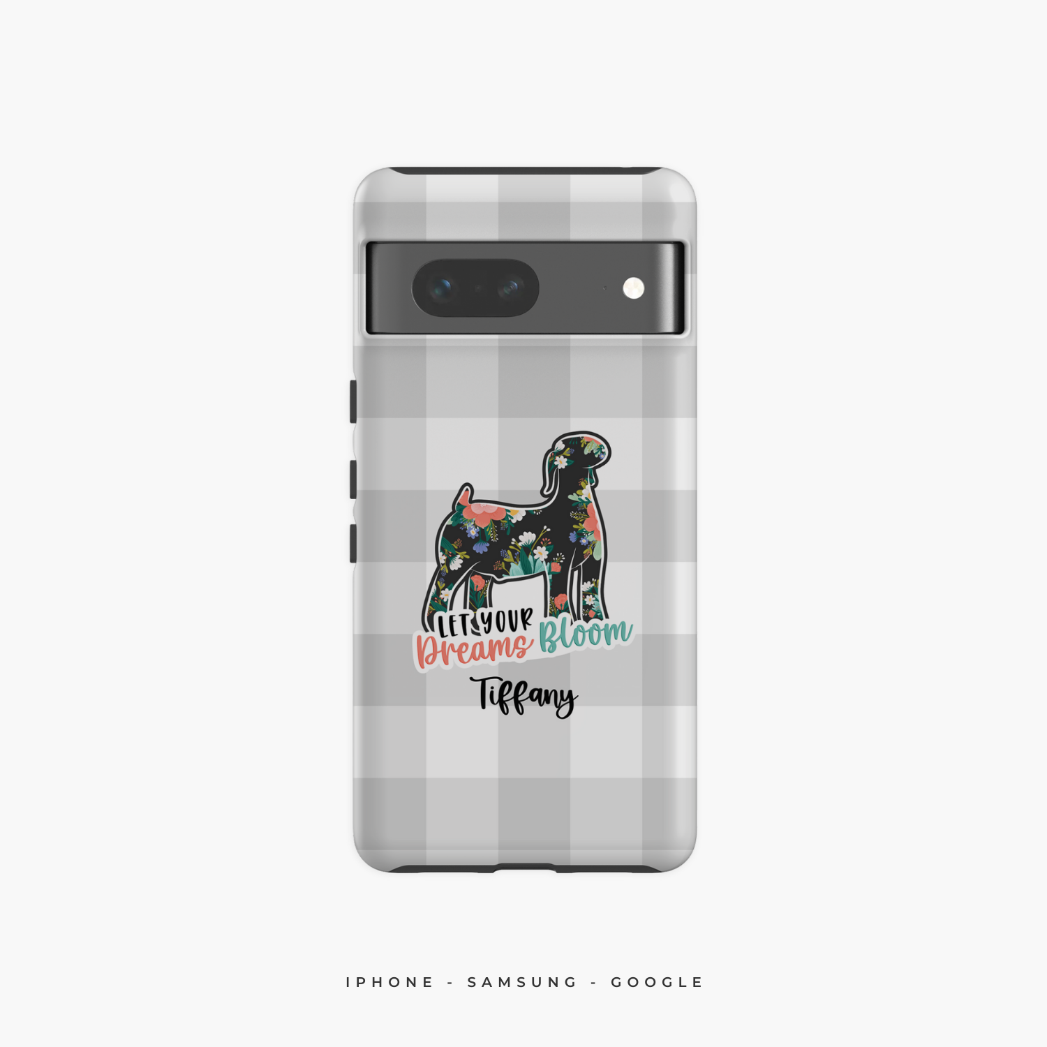 Personalized Livestock Phone Case - Dreams Bloom