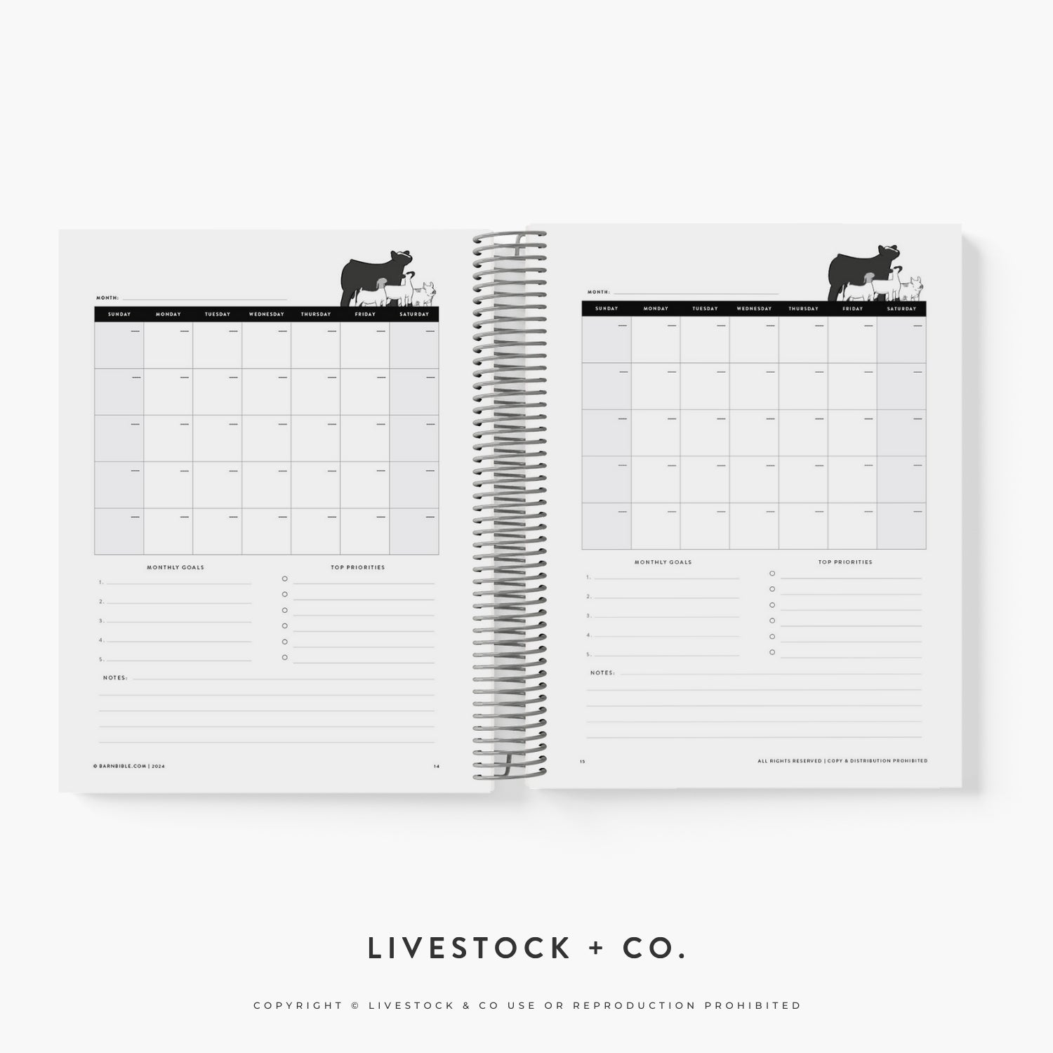 Barn Bible™ Animal Record Planner