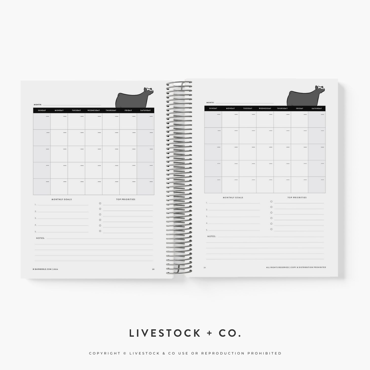 Barn Bible™ Donor &amp; Recip Planner