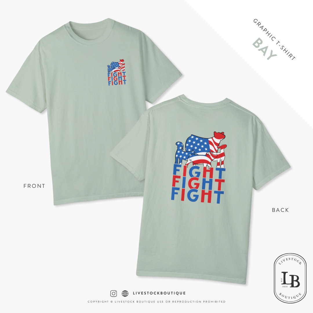 Fight, Fight, Fight - Livestock T-Shirt