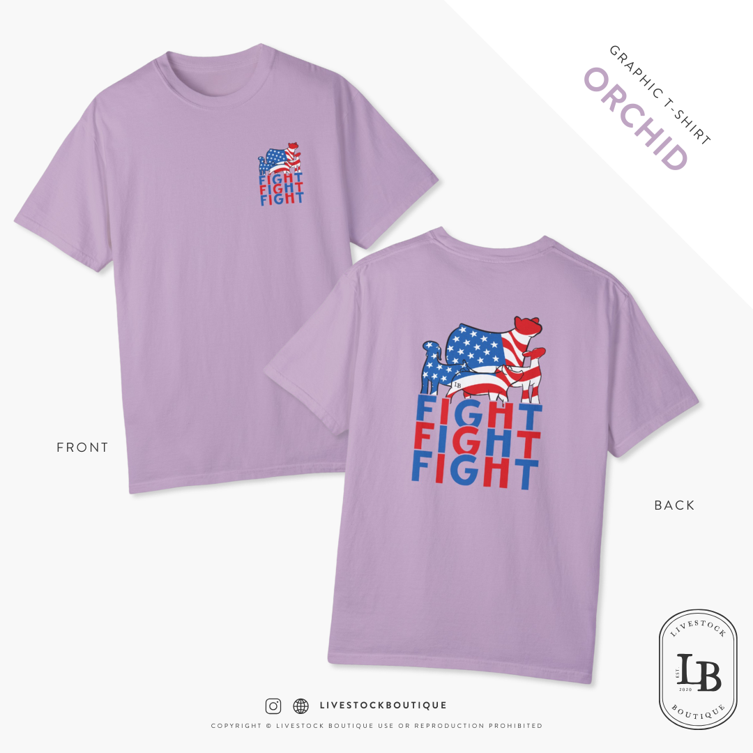 Fight, Fight, Fight - Livestock T-Shirt