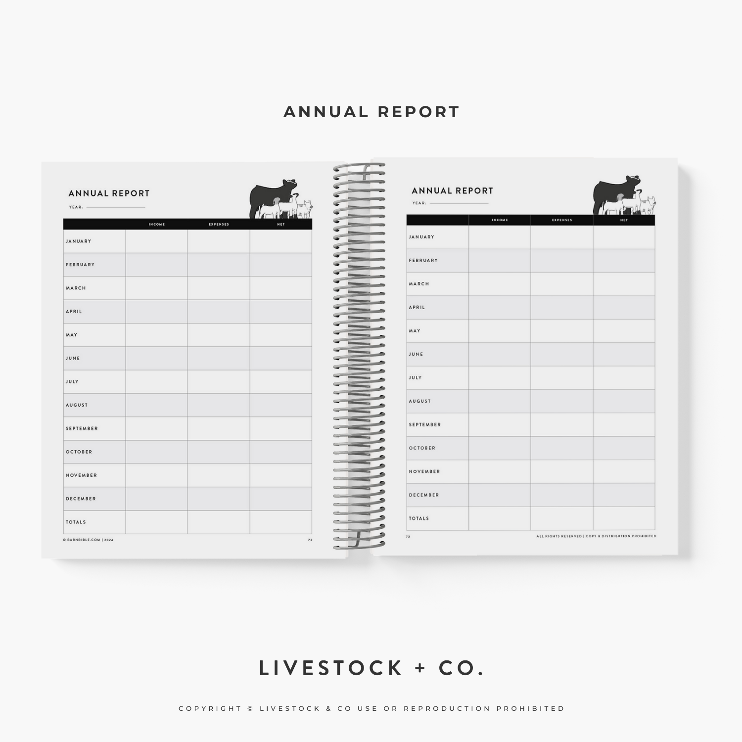 Barn Bible™ Expense Planner