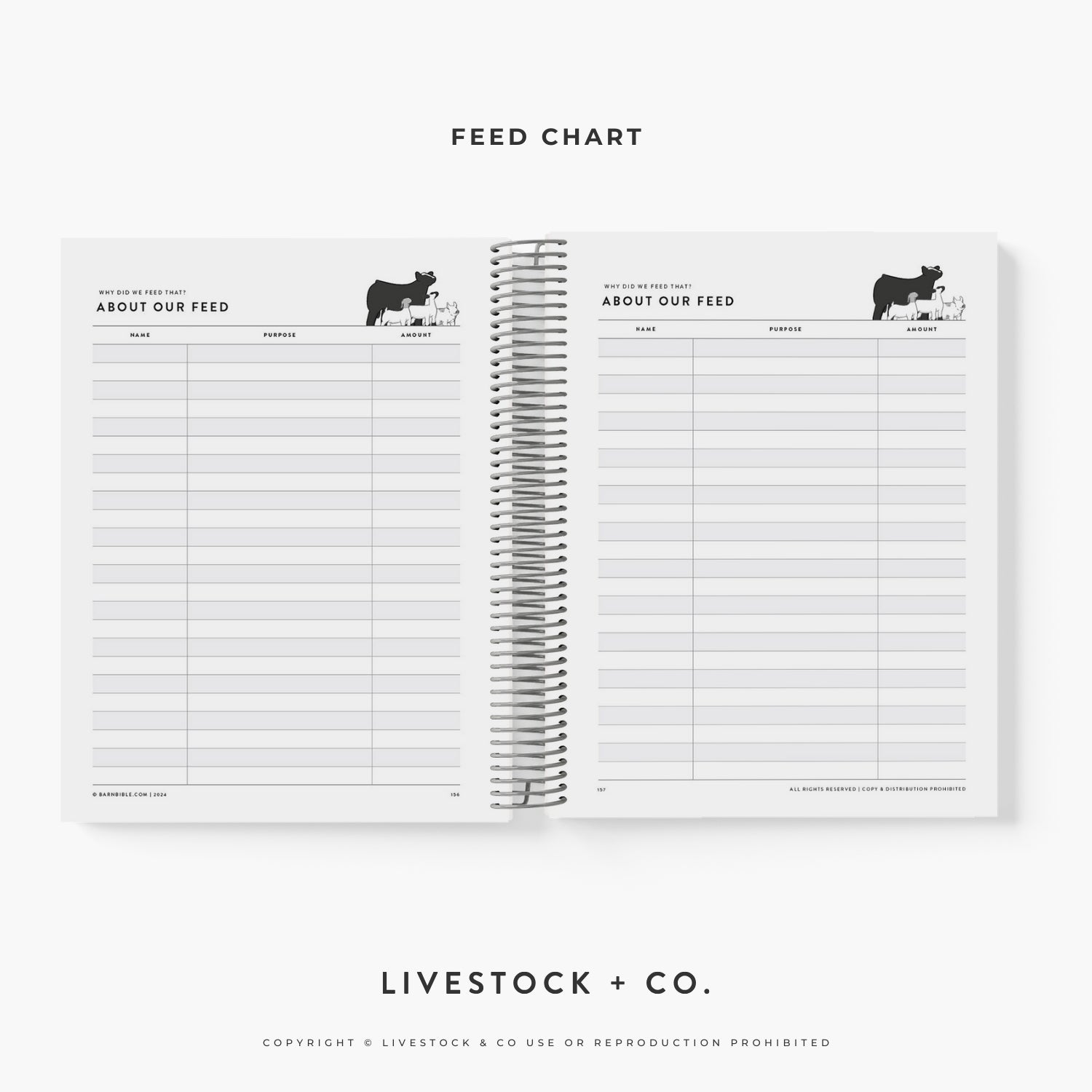 Barn Bible™ Stock Show Planner