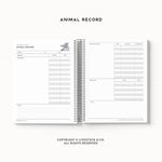 Custom Made Animal Record Planner - Serape Stock Show Livestock - Livestock &amp; Co. Boutique