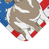 Custom Made Bath Mat - Patriotic Stock Show Livestock - Livestock &amp; Co. Boutique