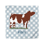 Custom Made Duvet Cover - Gingham Stock Show Livestock - Livestock &amp; Co. Boutique