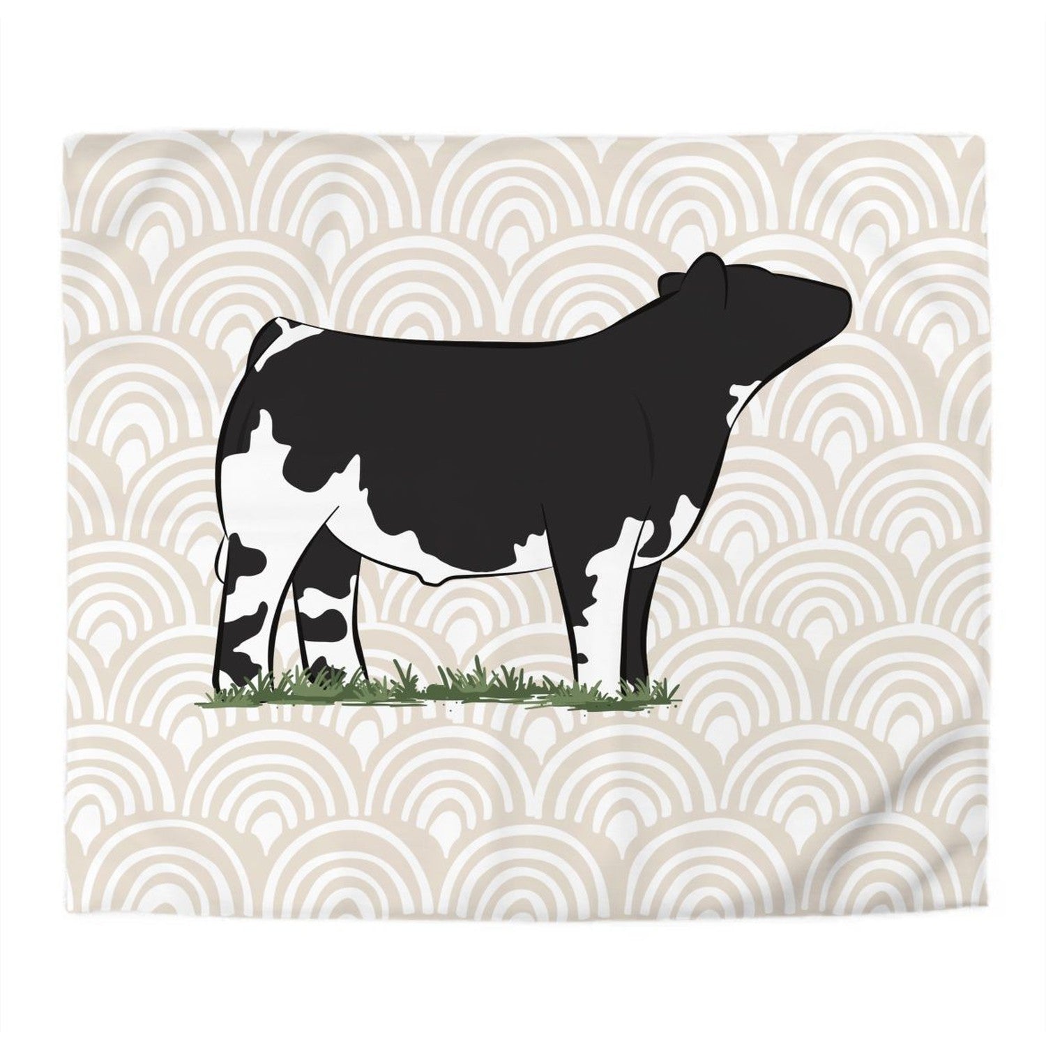 Custom Made Duvet Cover - Signature Patterns Stock Show Livestock - Livestock &amp; Co. Boutique