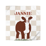 Custom Made Duvet Cover - Signature Patterns Stock Show Livestock - Livestock &amp; Co. Boutique