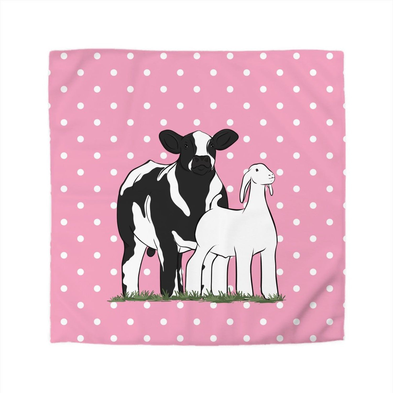 Custom Made Duvet Cover - Signature Patterns Stock Show Livestock - Livestock &amp; Co. Boutique