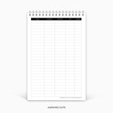 Custom Made Livestock Judging Steno Notebook - Serape Stock Show Livestock - Livestock &amp; Co. Boutique