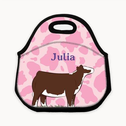 Custom Made Lunch Bag - Signature Patterns Stock Show Livestock - Livestock &amp;amp; Co. Boutique