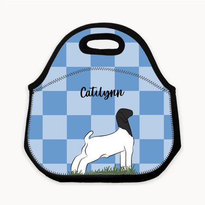 Custom Made Lunch Bag - Signature Patterns Stock Show Livestock - Livestock &amp;amp; Co. Boutique