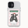 Custom Made Phone Card Wallet - Gingham Stock Show Livestock - Livestock &amp; Co. Boutique