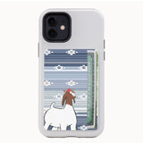 Custom Made Phone Card Wallet - Serape Stock Show Livestock - Livestock &amp; Co. Boutique