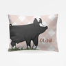 Custom Made Pillowcase - Gingham Stock Show Livestock - Livestock &amp; Co. Boutique