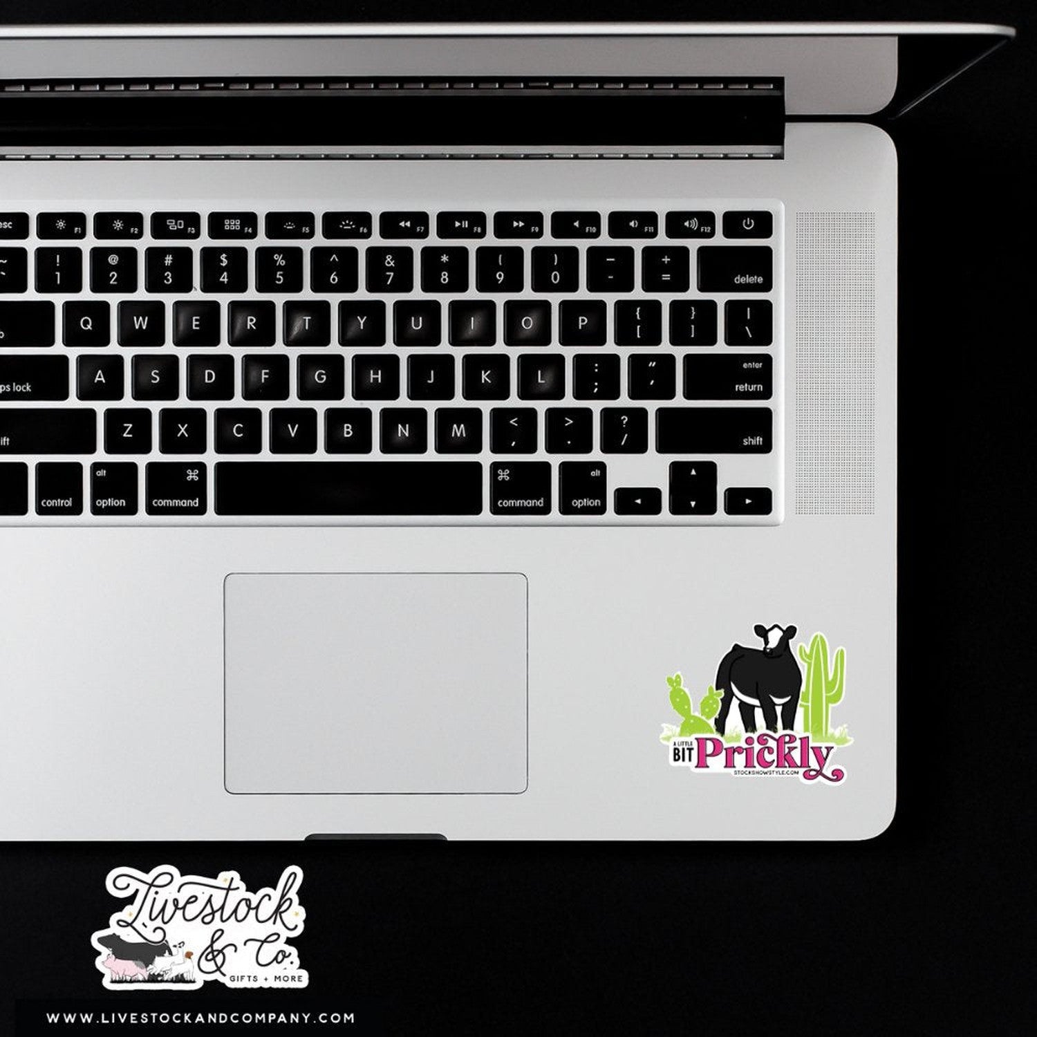 Custom Made Prickly Livestock Stickers Stock Show Livestock - Livestock &amp; Co. Boutique