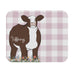 Custom Made Rectangle Mouse Pad - Gingham Stock Show Livestock - Livestock &amp; Co. Boutique
