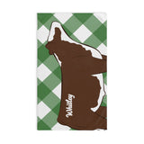 Custom Made Show Towel - Gingham Stock Show Livestock - Livestock &amp; Co. Boutique