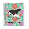 Custom Made Small Spiral Notebook - Bold Blooms Stock Show Livestock - Livestock &amp; Co. Boutique