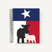 Custom Made Small Spiral Notebook - Patriotic Stock Show Livestock - Livestock &amp; Co. Boutique
