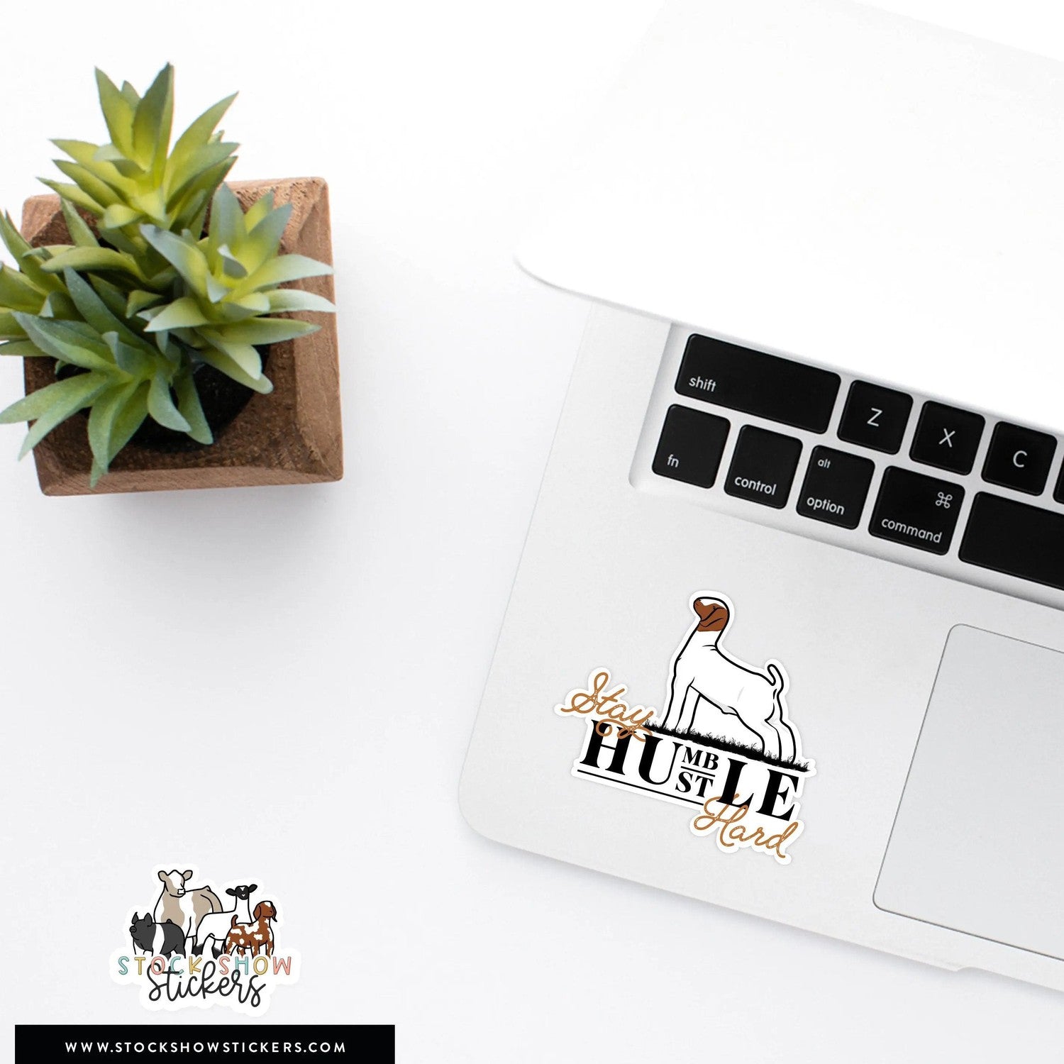 Custom Made Stay Humble Hustle Hard Livestock Stickers Stock Show Livestock - Livestock &amp;amp; Co. Boutique