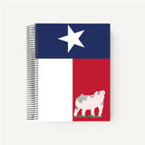 Custom Made Stock Show Planner - Patriotic Stock Show Livestock - Livestock &amp; Co. Boutique