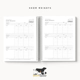 Custom Made Stock Show Planner - Patriotic Stock Show Livestock - Livestock &amp; Co. Boutique