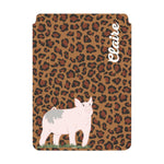 Custom Made Tech & Laptop Sleeve - Cheetah Stock Show Livestock - Livestock &amp; Co. Boutique