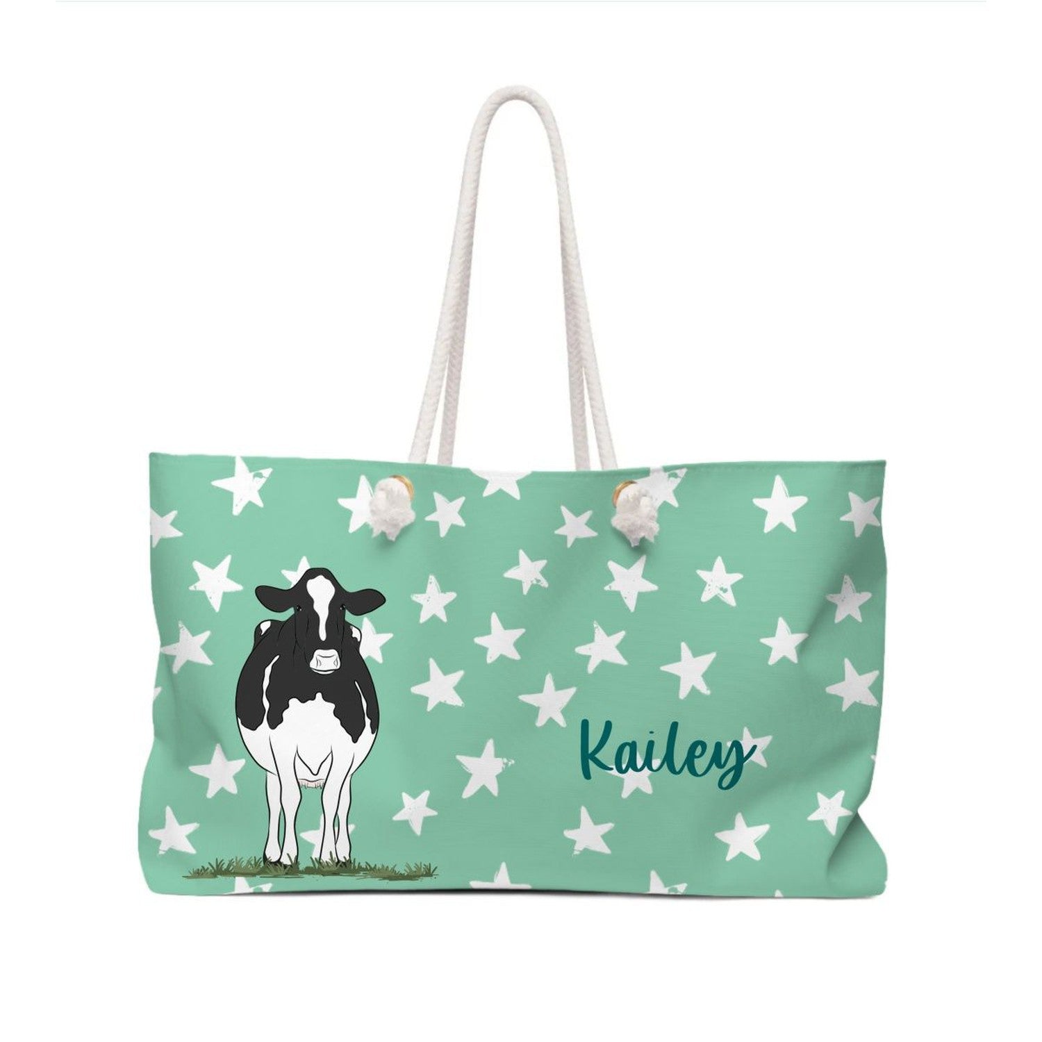 Custom Made Tote Bag - Signature Patterns Stock Show Livestock - Livestock &amp;amp; Co. Boutique