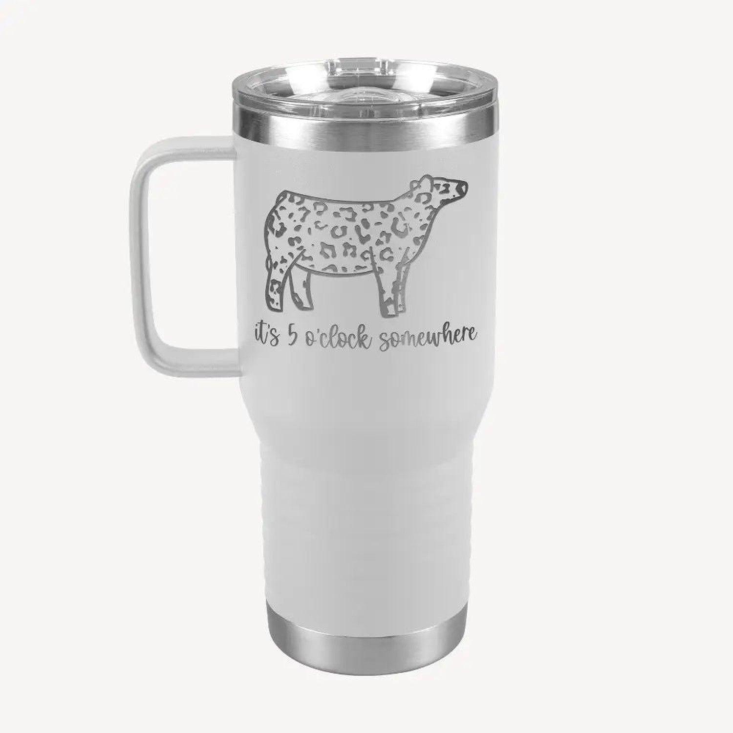 Custom Made Travel Tumbler - 20oz Stock Show Livestock - Livestock &amp;amp; Co. Boutique