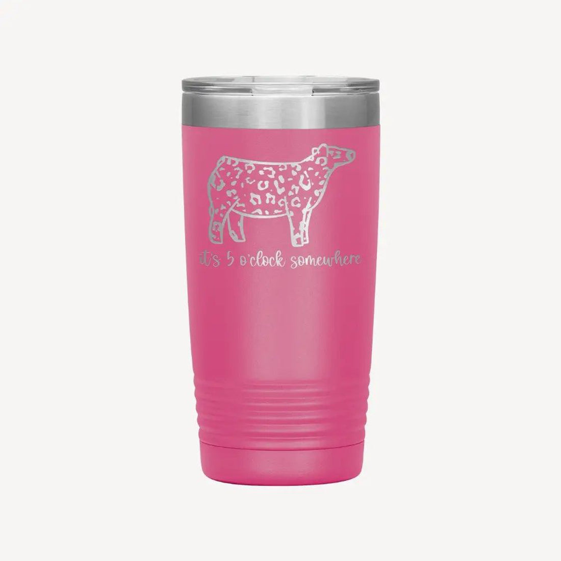 Custom Made Travel Tumbler - 20oz Stock Show Livestock - Livestock &amp;amp; Co. Boutique