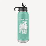 Custom Made Water Bottle - 32oz Stock Show Livestock - Livestock &amp; Co. Boutique