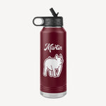 Custom Made Water Bottle - 32oz Stock Show Livestock - Livestock &amp; Co. Boutique